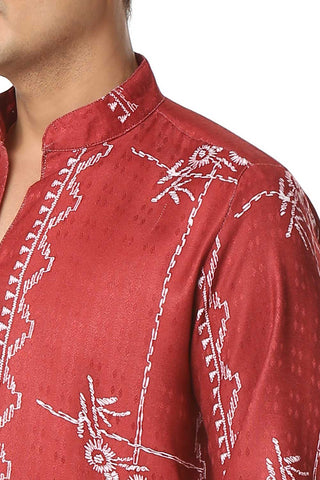 Kalamkari I Korean Shirt Kurta
