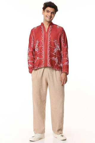 Kalamkari I Korean Shirt Kurta