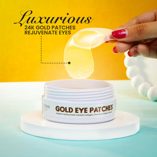 24k Gold Eye Patches
