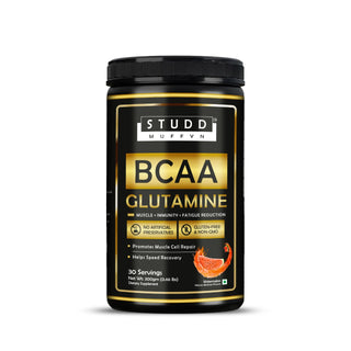 Studd Muffyn BCAA Glutamine Combo - 300 Gram Each