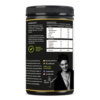 Studd Muffyn BCAA Glutamine Combo - 300 Gram Each
